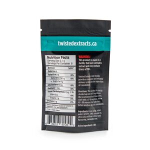 Twisted Extracts Jelly Bombs 80mg CBD – Pineapple