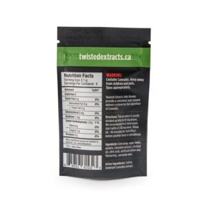 Twisted Extracts Jelly Bombs 80mg THC – Apple (Sativa)