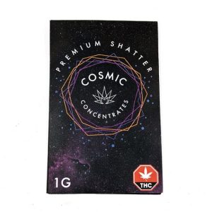 Cosmic Concentrates Premium Shatter 1g – Blue Dream