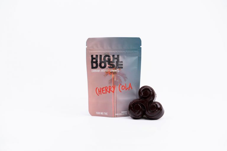 High Dose 500mg THC Gummy - Cherry Cola
