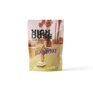 High Dose 1500mg THC Gummy – Blackberry