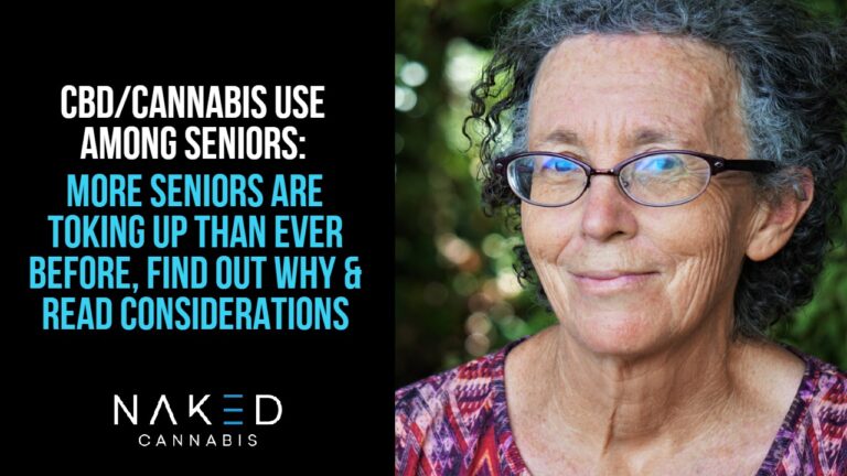 Read more about the article Use of Cannabis Among Seniors Increases & Stigma Decreases