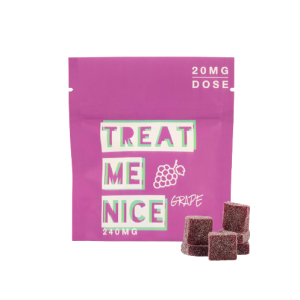 Treat Me Nice (240mg) THC Gummies – Grape