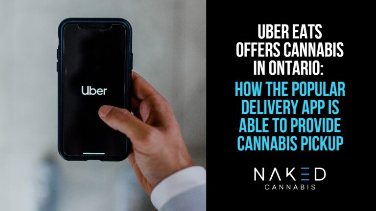 Read more about the article “Uber Eats”… and Smokes? Platform Introduces Cannabis in Ontario