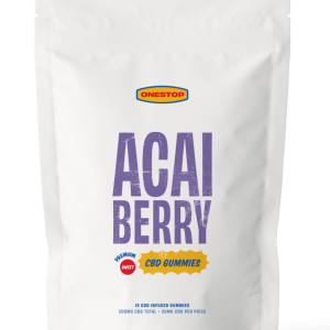 OneStop - Acai Berry 500mg CBD Gummies