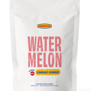 OneStop – Watermelon 500mg 1:1 THC/CBD Gummies