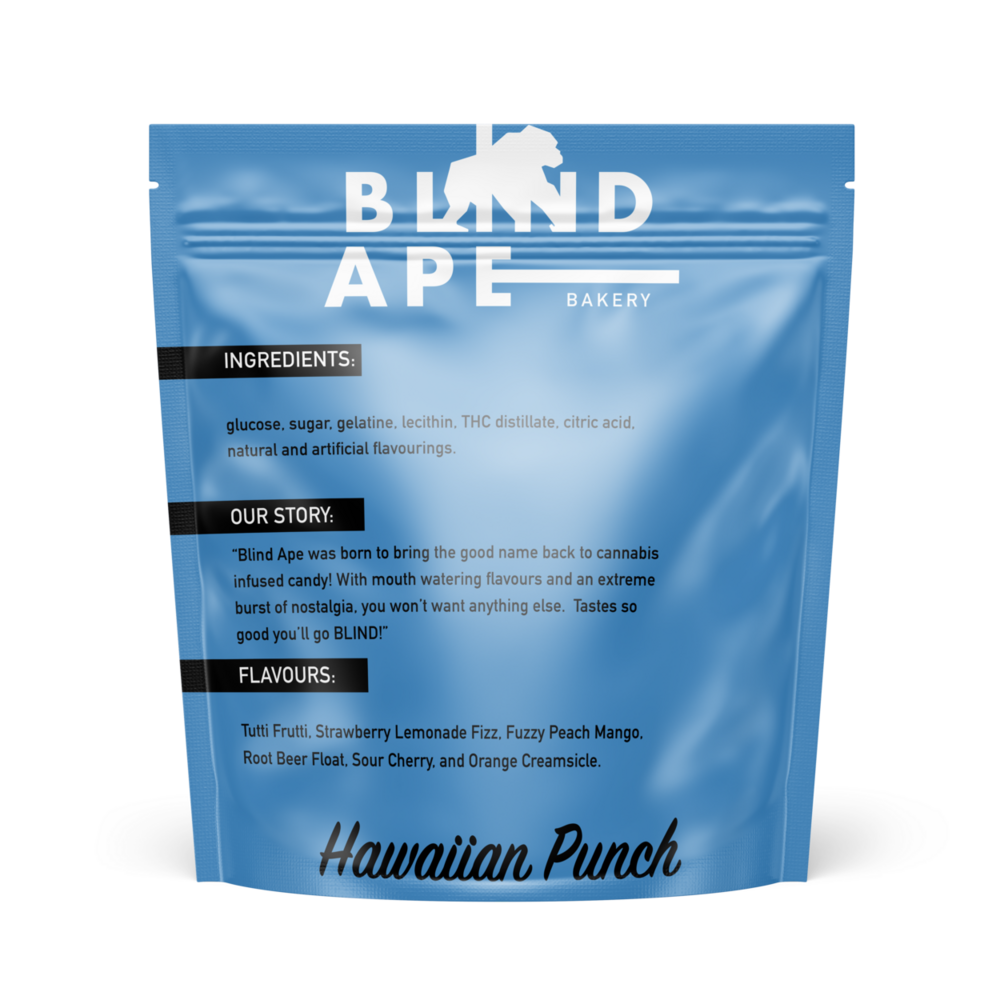 Blind Ape - Hawaiian Punch 300mg THC Gummies - Image 2