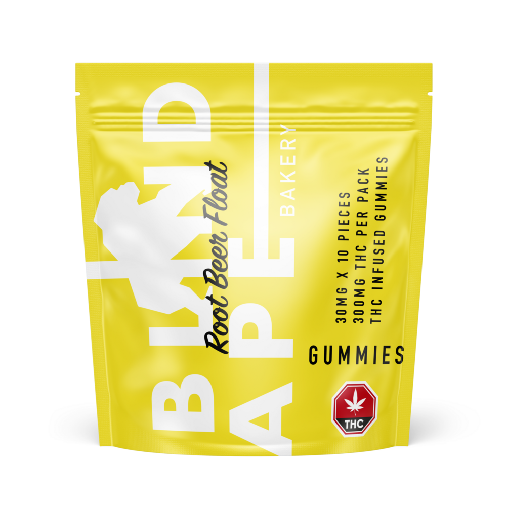 Blind Ape - Root Beer Float 300mg THC Gummies