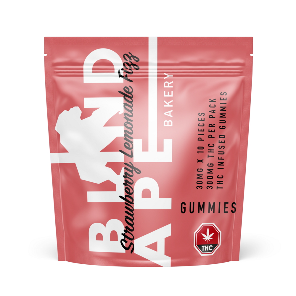 Blind Ape - Strawberry Lemonade 300mg THC Gummies