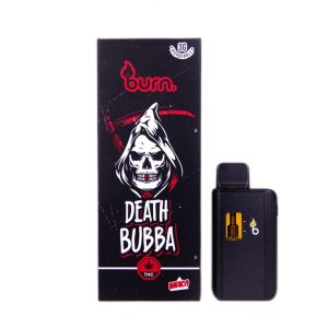 Burn 3mL Disposable Vapes – Death Bubba THC Distillate
