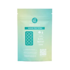 Euphoria Cannabis – Green Apple 500mg THC Gummies