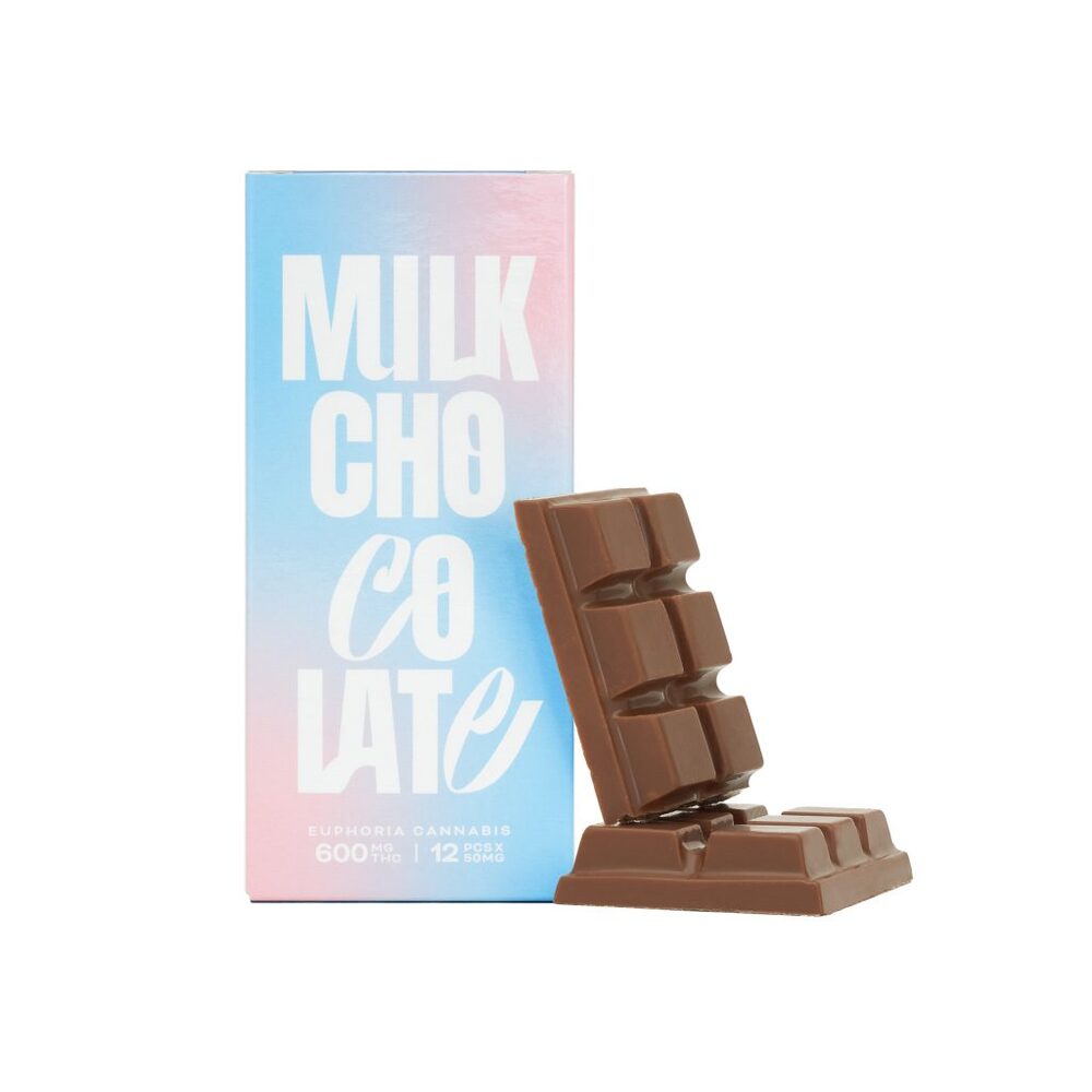 Euphoria Cannabis - Milk Chocolate 600MG THC Chocolate