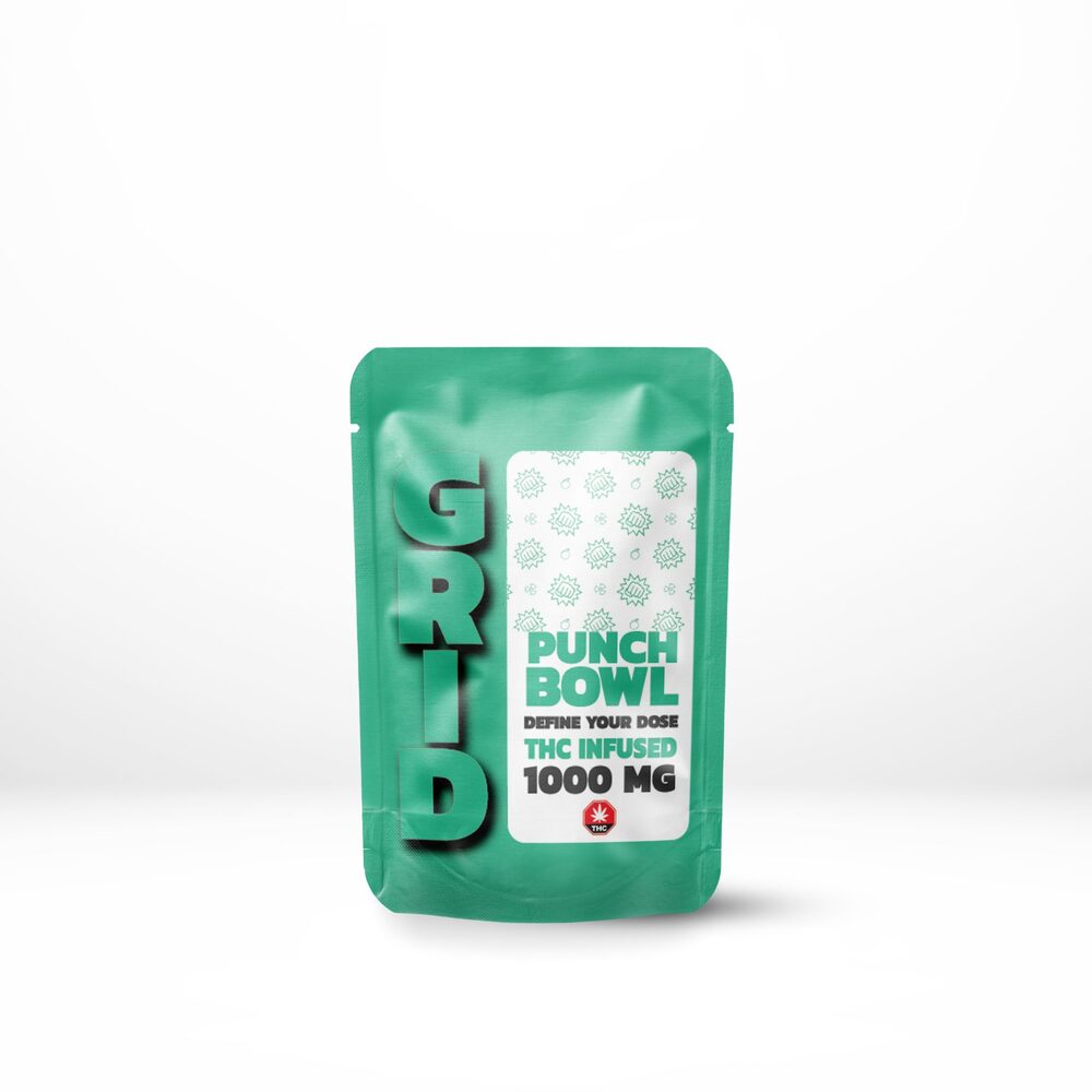 GRID - Punch Bowl 1000mg THC Gummies