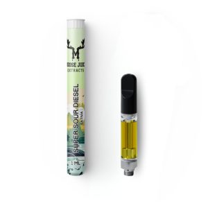 Moose Juice Extracts 1mL Cartridge – Super Sour Diesel THC Distillate