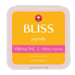 Bliss Edibles 1080mg THC – Joy Ride