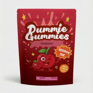 Dummie Gummies – Cherry 1000mg THC Gummies